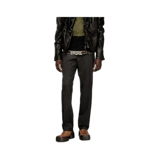 Wool Trousers With Stretch Waist