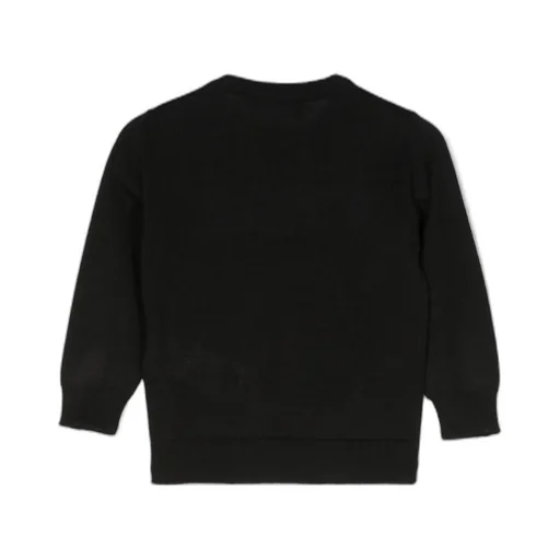 Logo-Intarsia Crewneck Knitted Jumper