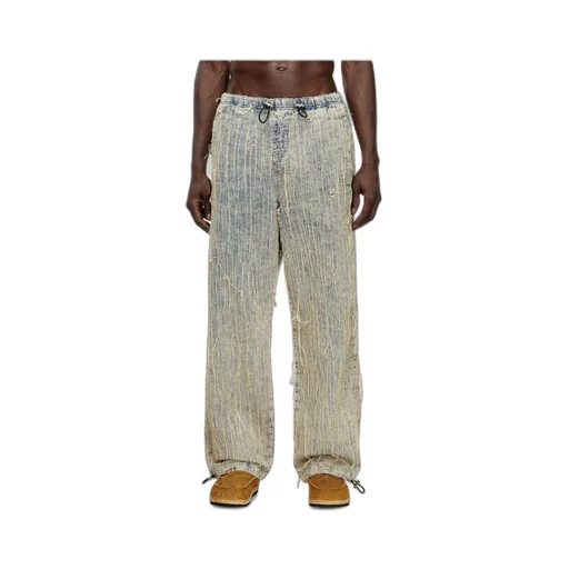 D-Martial Frayed-Detail Jeans