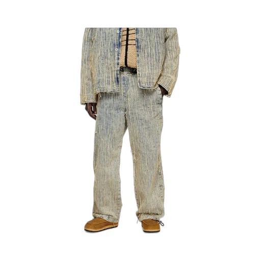 D-Martial Frayed-Detail Jeans