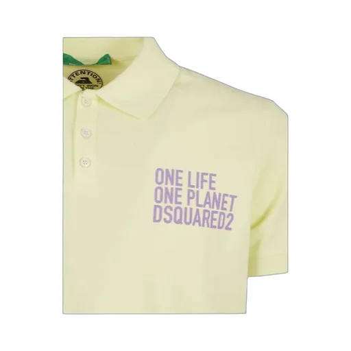Logo Printed Short Sleeved Polo Shirt