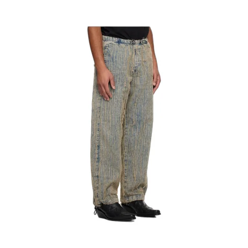 D-Martial Frayed-Detail Jeans