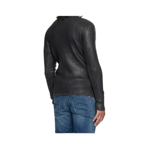 K-Dargy-D Ribbed Zip-Up Cardigan