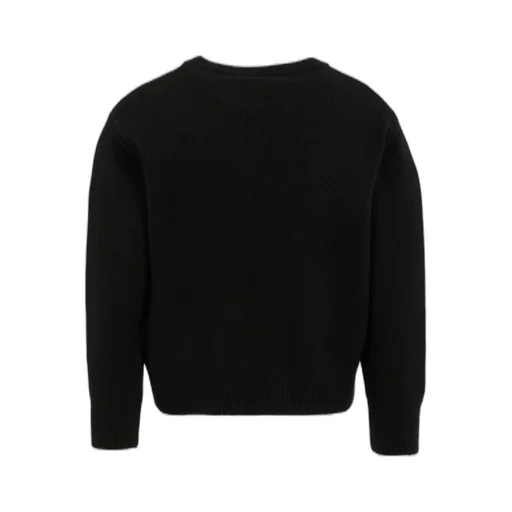 Logo Inatrsia-Knit Crewneck Jumper