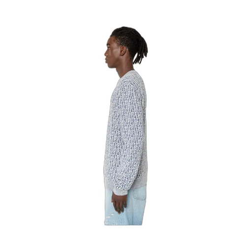 Logo-Jacquard Long-Sleeved Jumper