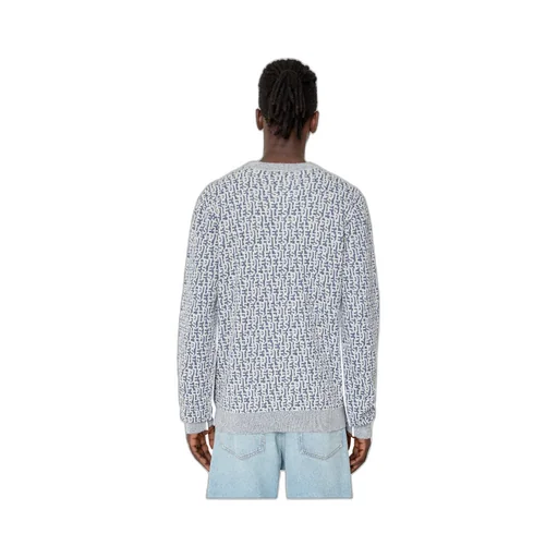 Logo-Jacquard Long-Sleeved Jumper