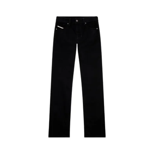 Logo-Patch Straight-Leg Jeans