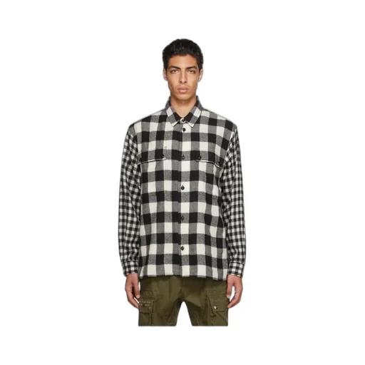 Flannel Checked Wool Shirt