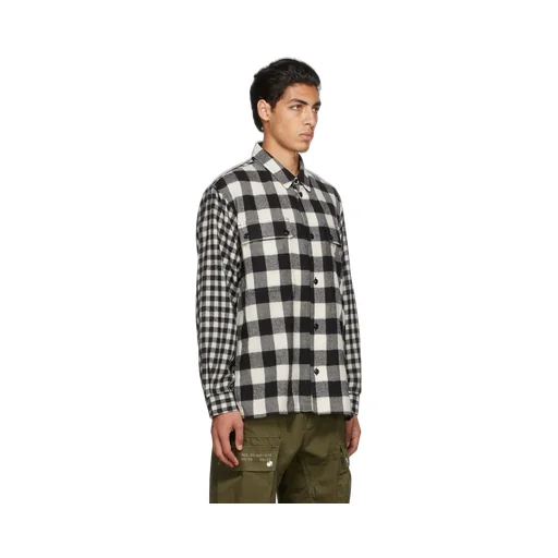 Flannel Checked Wool Shirt