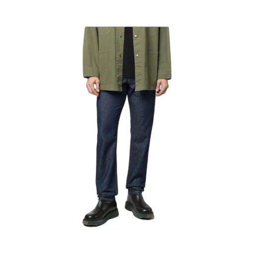 High-Rise Straight-Leg Jeans