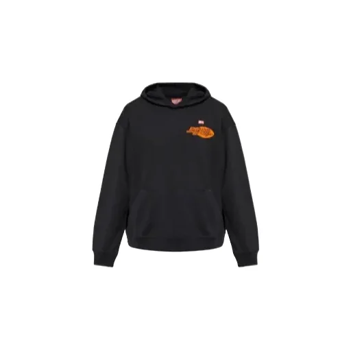 Graphic-Print Hooded Sweatshirt