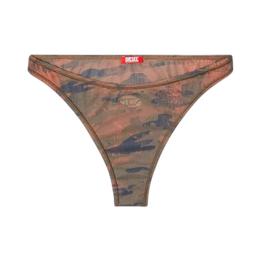 Bumchy-Utlt Camouflage-Print Bikini Bottoms