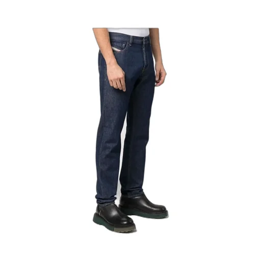 High-Rise Straight-Leg Jeans