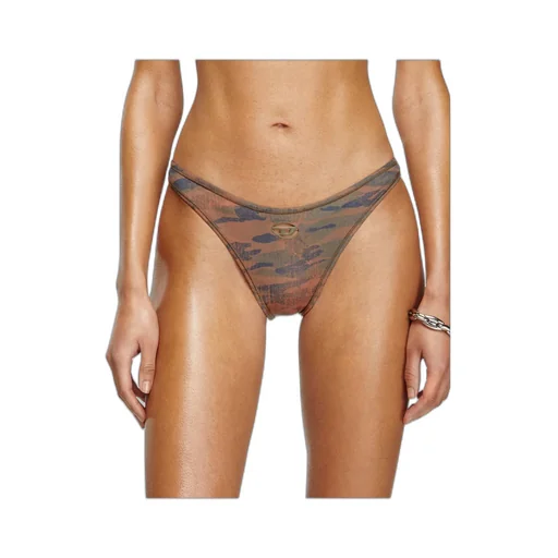 Bumchy-Utlt Camouflage-Print Bikini Bottoms