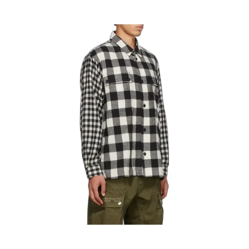 Flannel Checked Wool Shirt