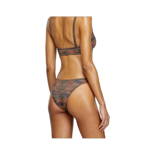 Bumchy-Utlt Camouflage-Print Bikini Bottoms