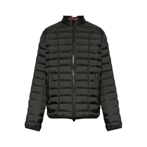 Long-Sleeved Quilted Jacket