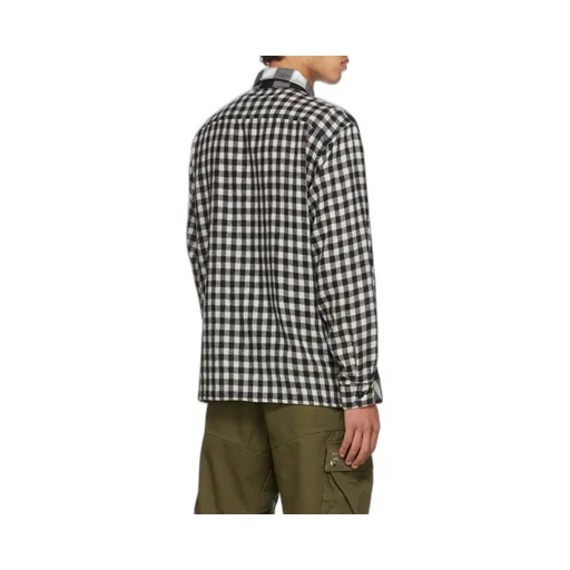 Flannel Checked Wool Shirt