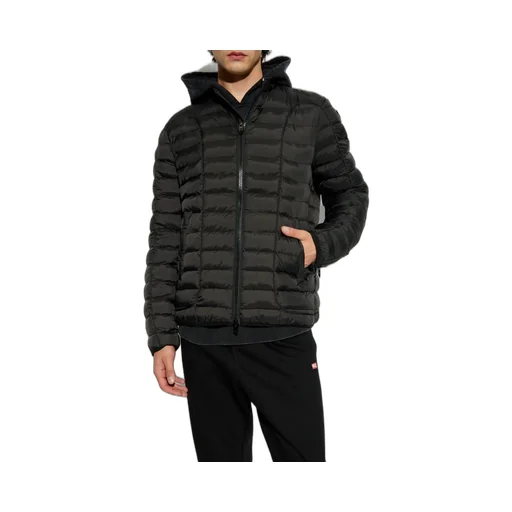 Long-Sleeved Quilted Jacket