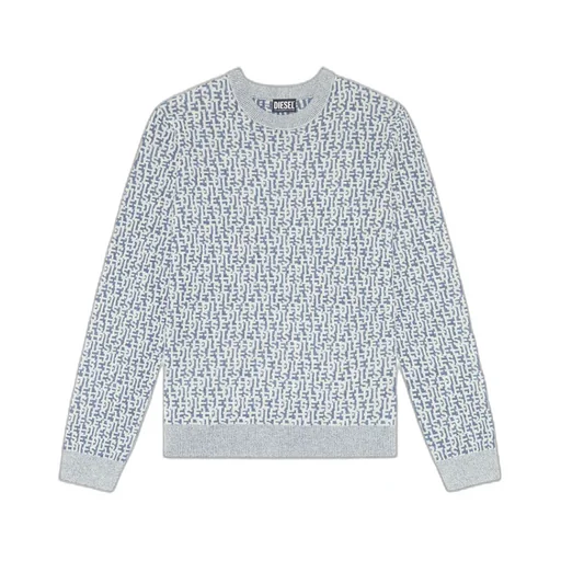 Logo-Jacquard Long-Sleeved Jumper