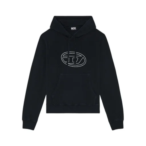 Logo-Print Cotton Hoodie