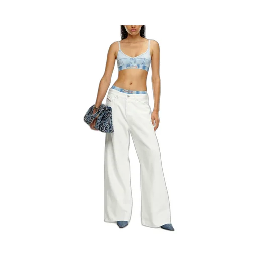 1996 D-Sire Low-Rise Wide-Leg Jeans