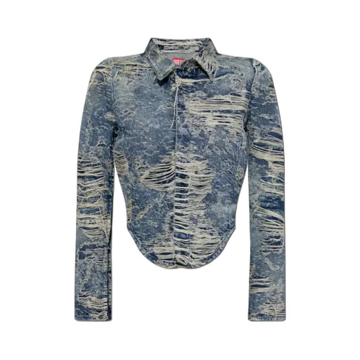 De-Madeline-Fsg Distressed Shirt
