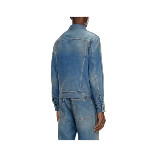 D-Barcy-S3 Distressed Denim Trucker Jacket