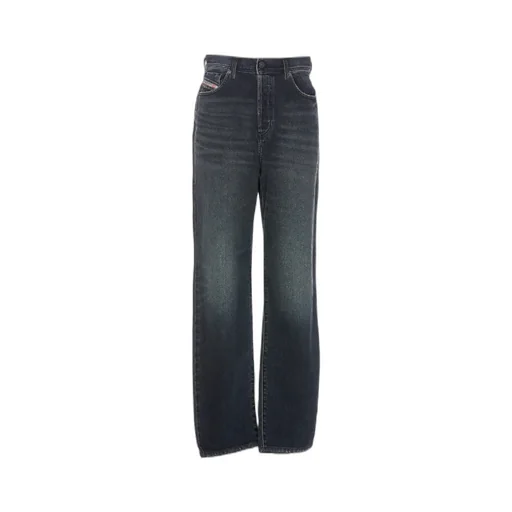D-Tulip Straight-Leg Jeans
