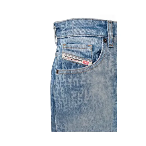 1999 Straight-Leg Logo Patch Jeans