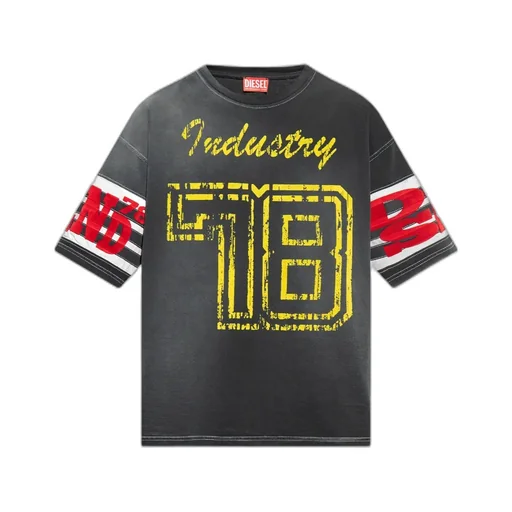 T-Bost Flocked-Logo Cotton T-Shirt