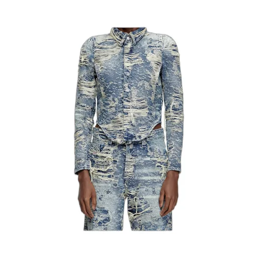 De-Madeline-Fsg Distressed Shirt