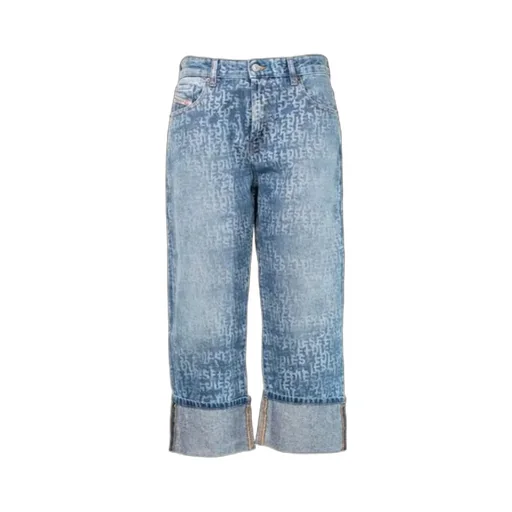 1999 Straight-Leg Logo Patch Jeans
