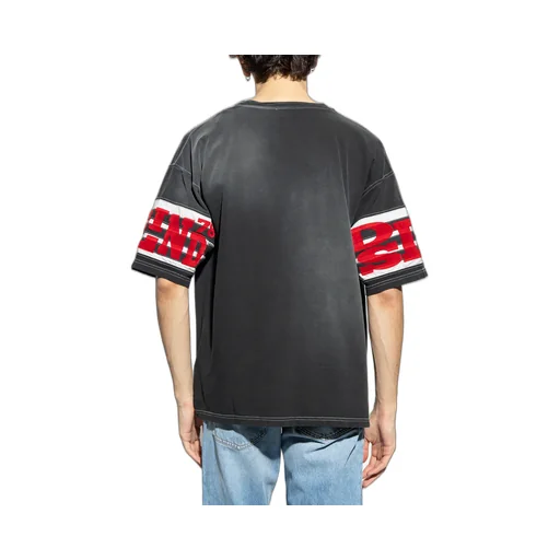 T-Bost Flocked-Logo Cotton T-Shirt