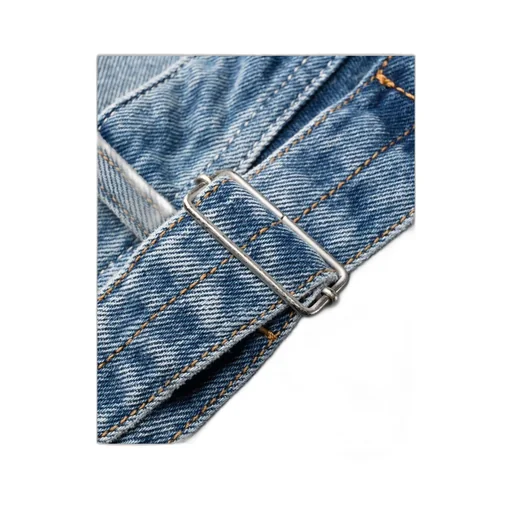 Panelled Straight-Leg Jeans