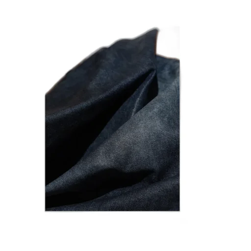 De-Brey-Fsg Glossy Coated Denim Dress