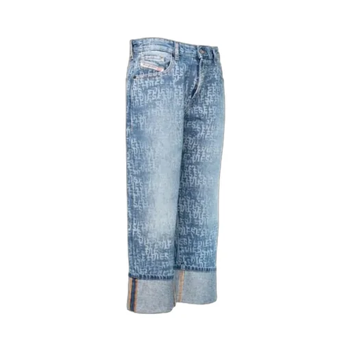 1999 Straight-Leg Logo Patch Jeans