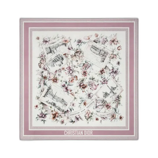 Souvenir De Rome 90 Square Scarf