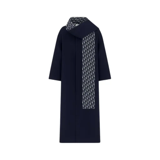 Coat With Scarf Collar