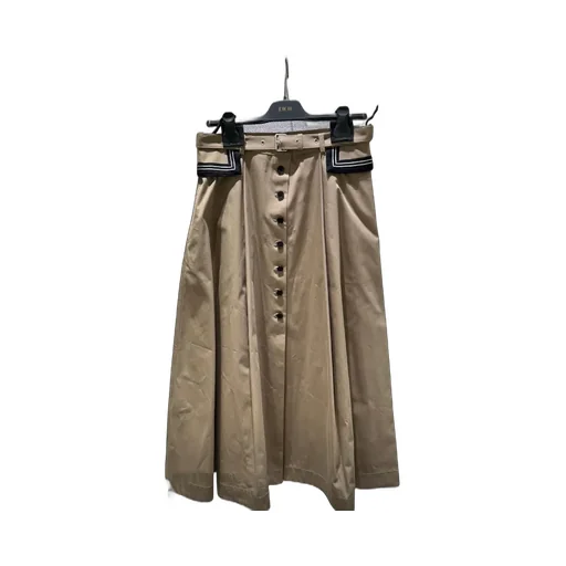 Mid-Length Flared Skirt