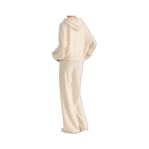 Hooded Zipped Cardigan