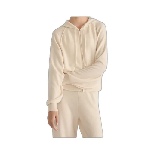Hooded Zipped Cardigan