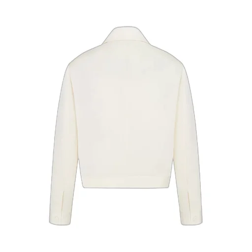 Jacket With Spread Collar