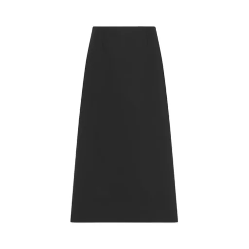 Mid-Length Straight Skirt