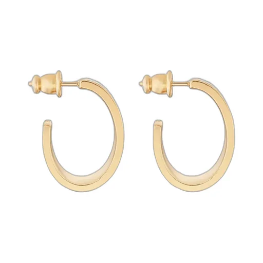 Night Code Hoop Earrings