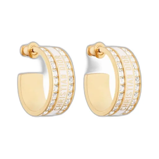 Night Code Hoop Earrings