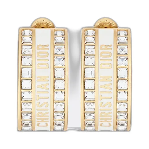 Night Code Hoop Earrings