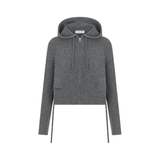 Hooded Zipped Cardigan