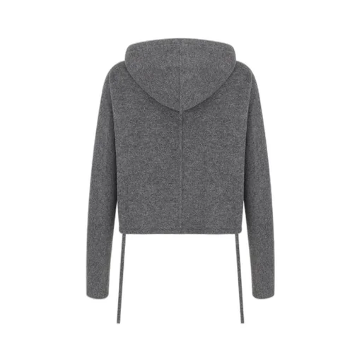 Hooded Zipped Cardigan