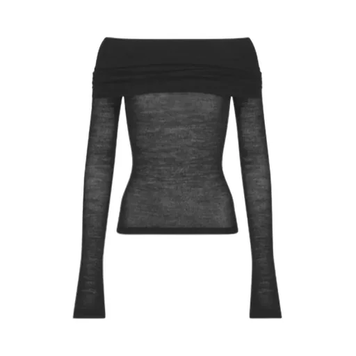 Fitted Draped Sweater